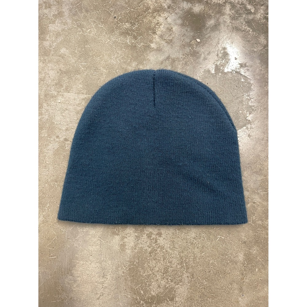 Yupoong Philadelphia Eagles Beanie Hat Mens Midnight Green Knit Cap NFL Logo - Picture 2 of 5